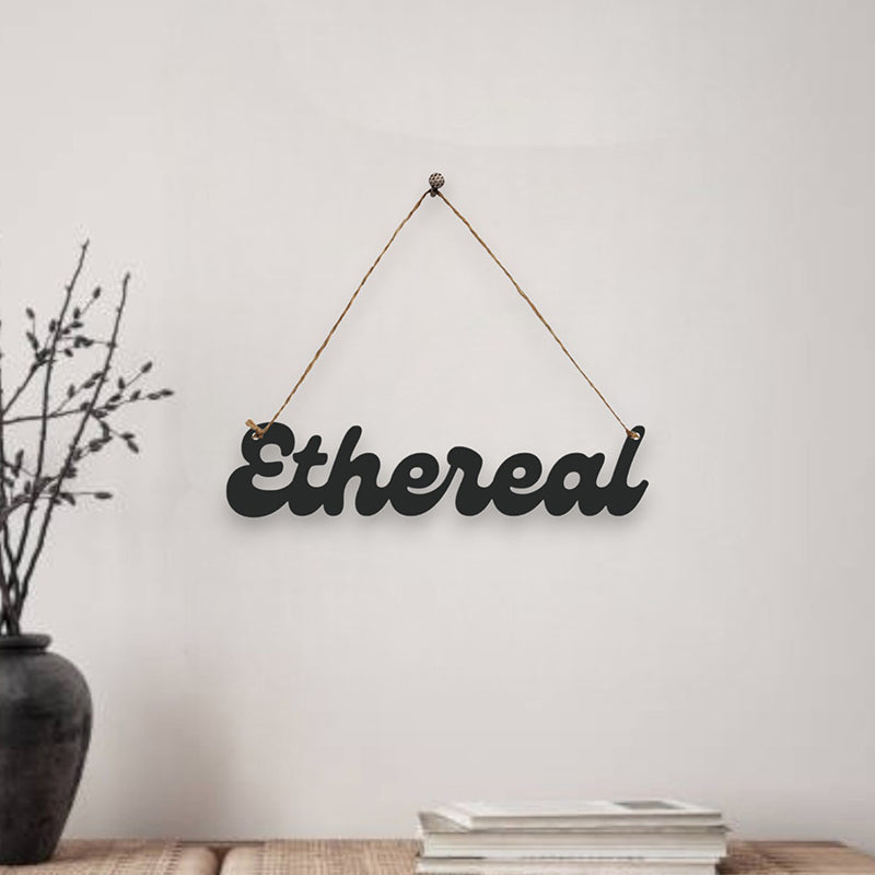 Ethereal Mild Steel Wall Accent