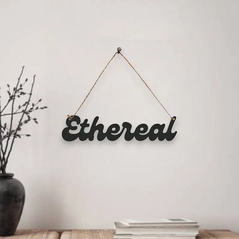 Ethereal Mild Steel Wall Accent media 1