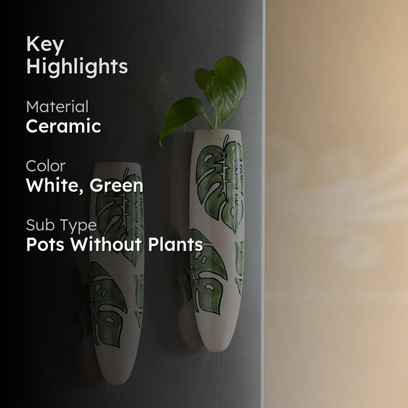 Fliora Ceramic Planter - Set Of Two media 2