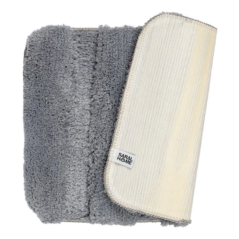 CozyMist Bathmat ( grey ) - Set Of Two media 5