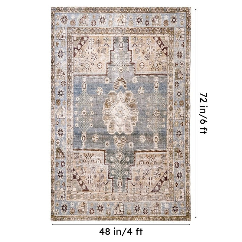 Olen Handwoven Cotton Rug media 9