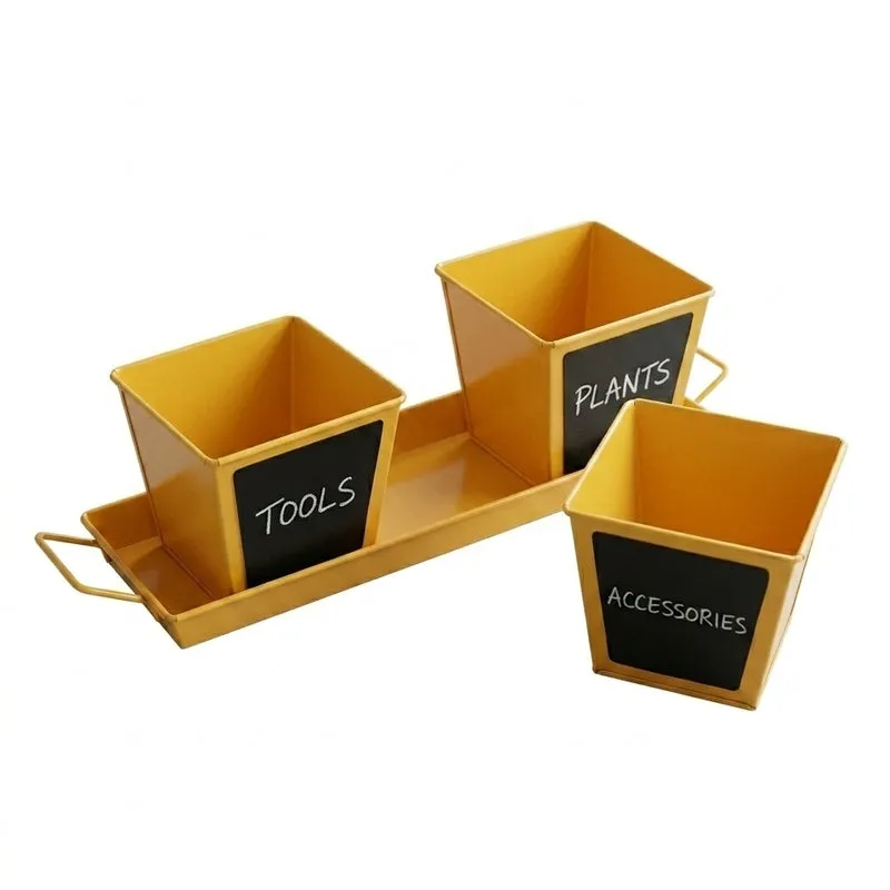 Go Green Planter Set- Orange media 5