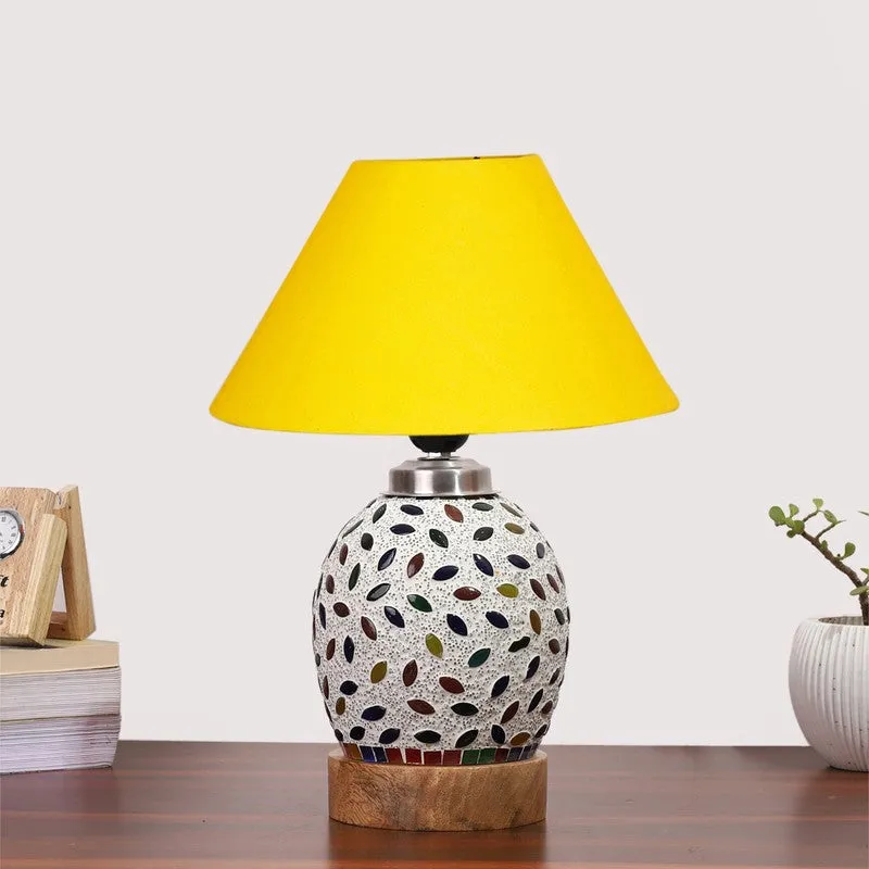 Lushira Wooden Table Lamp - Multicolor media 4