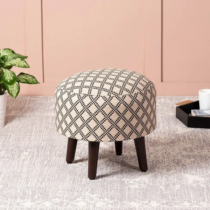 Reven Cotton Ottoman media 1