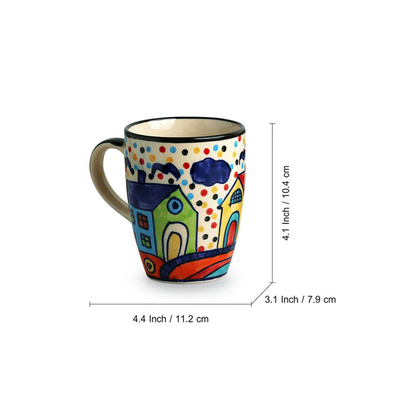 Sweet Ceramic Coffee Mug (270 mL Each) - Set of Four media 6