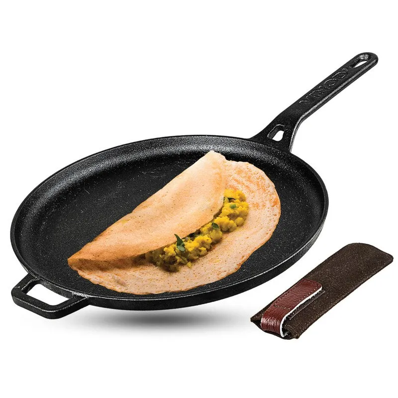 Vinod Zyrox Cast Iron Dosa Tawa - 29 cm media 3