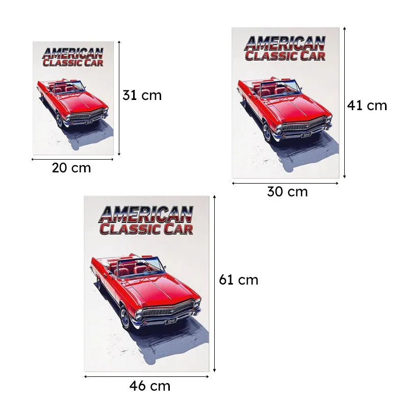 American Classic Car Wall Poster media 10