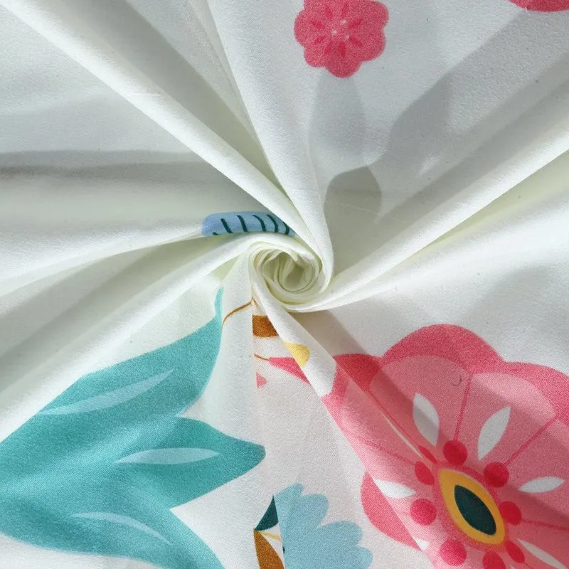 Nitro Floral Bedsheet - 150 GSM media 5