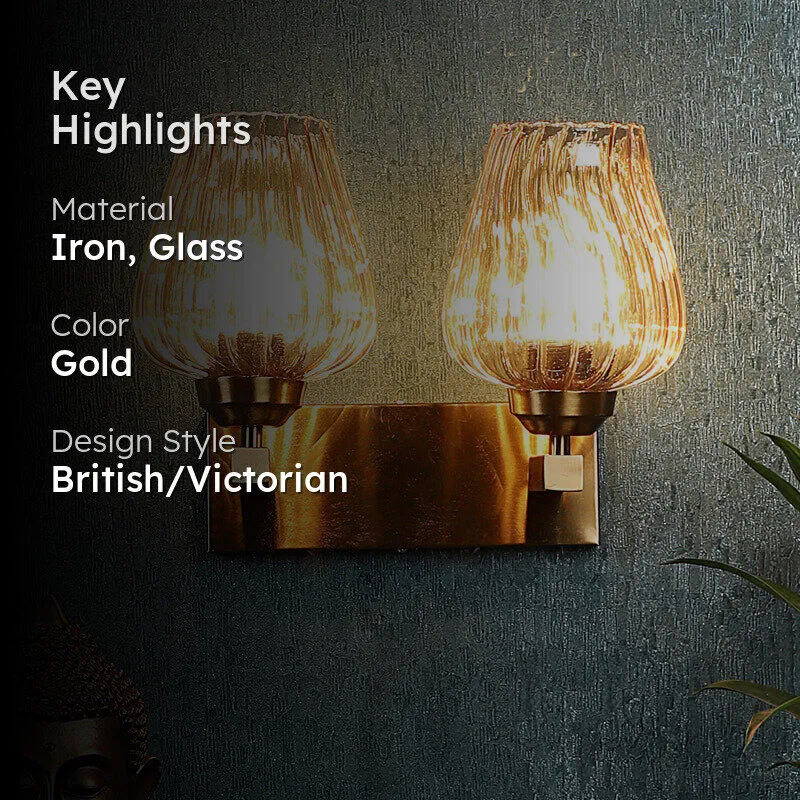 Duella Iron Wall Lamp media 2