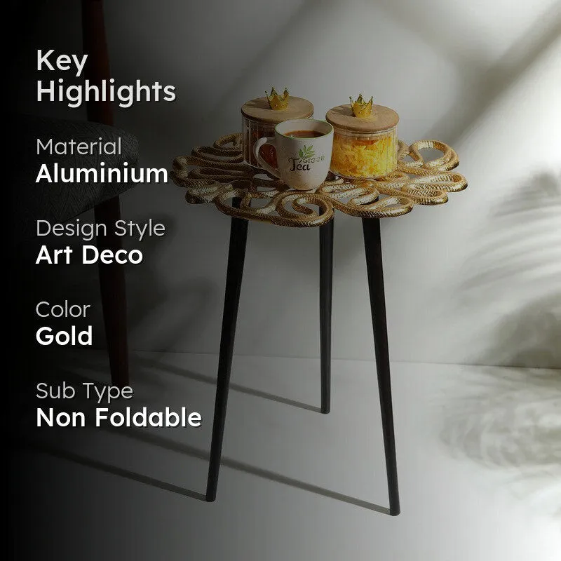 Bloom Craft Side & Bedside Tables - Gold media 2