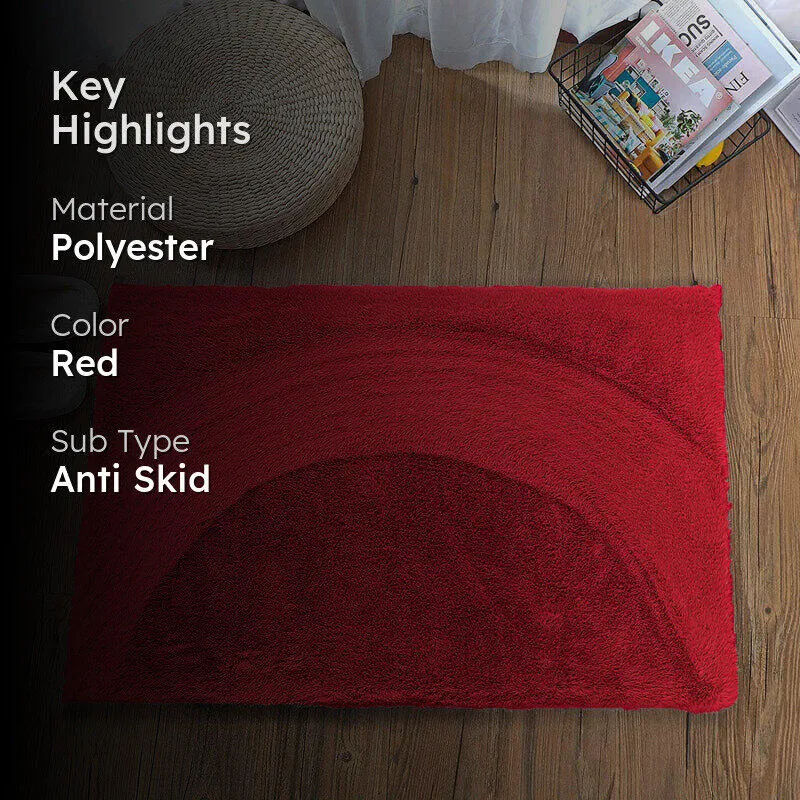 Luxe Neo Bath Mat - Red media 2