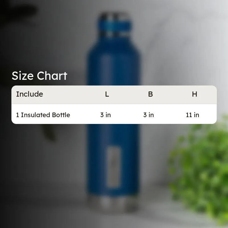 Bristo Sip Hot & Cold Thermos Water Bottle (Blue) - 750 mL media 5