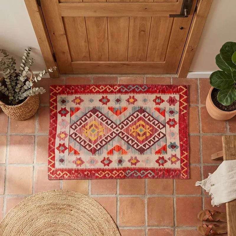 Pattern Play Cotton Hand Woven Cotton Rug media 6