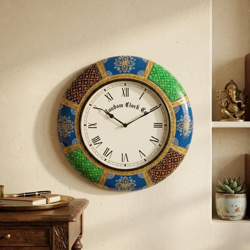 Aurex Brass Analog Wall Clock