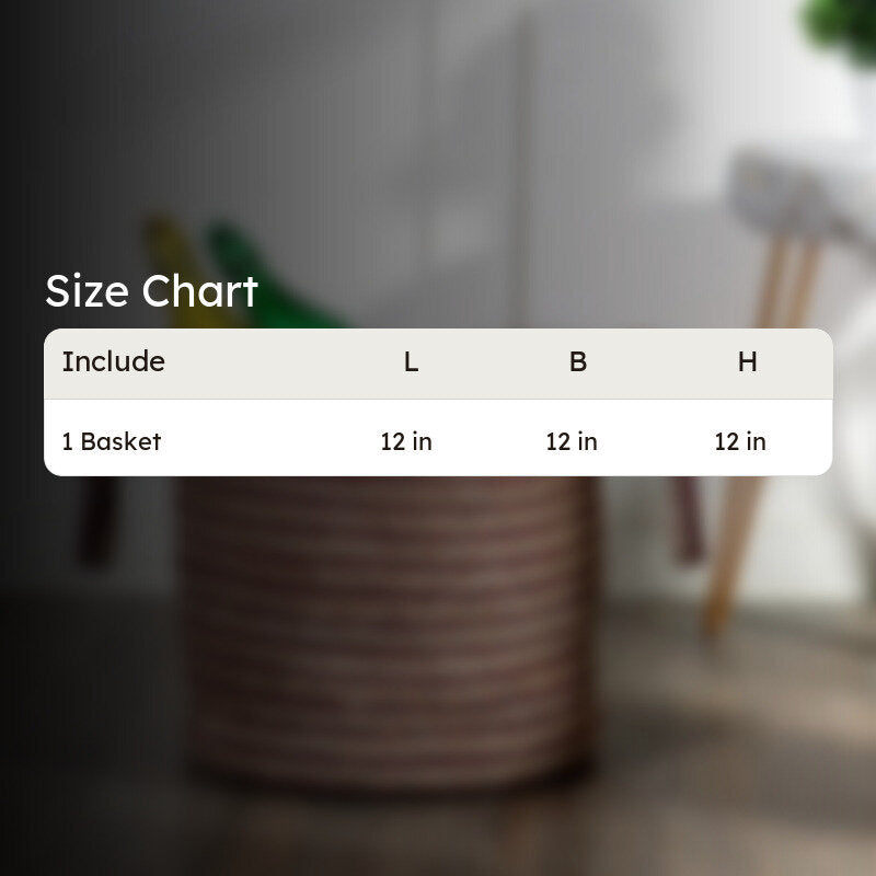 Blair Natural Fiber Basket media 5