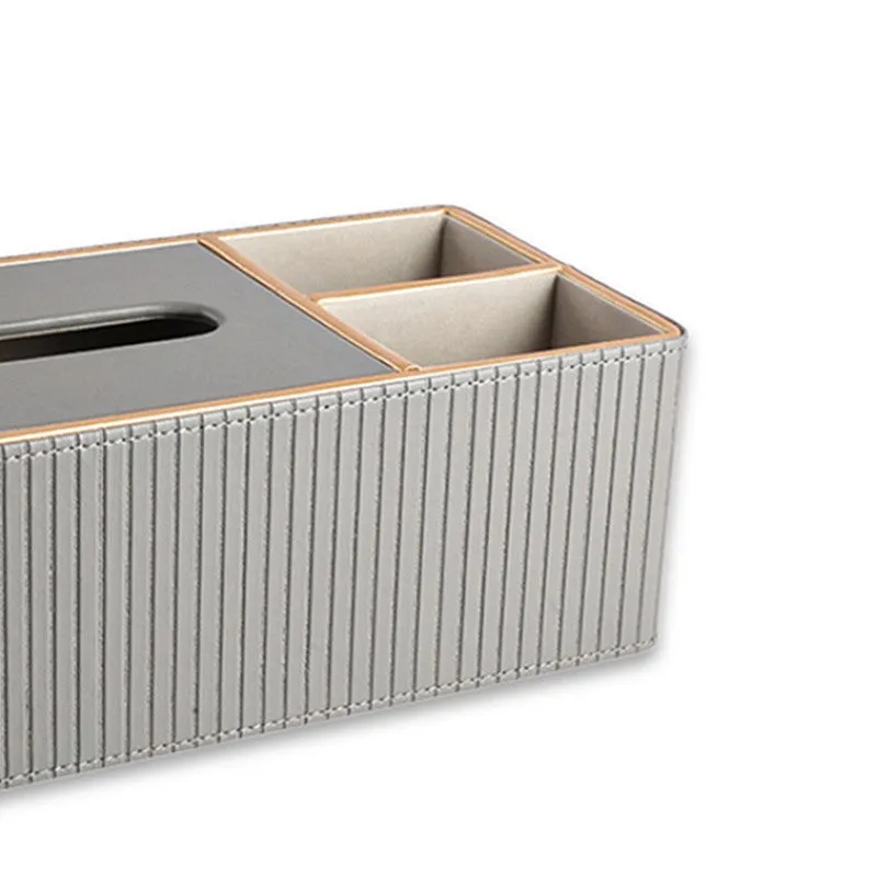 AarviDecor Ribline Faux Leather Tissue Holder media 4