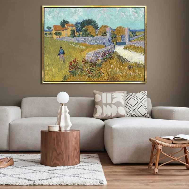 Summer Acre Canvas Wall Painting With Frame media 4