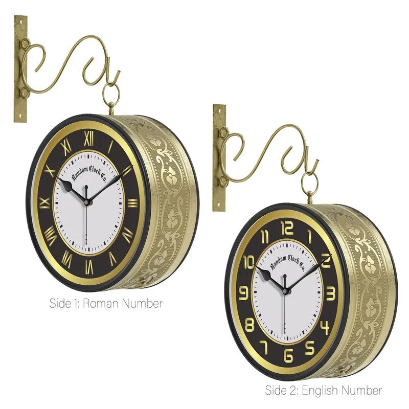 Stonewick Double Sided Wall Clock media 4