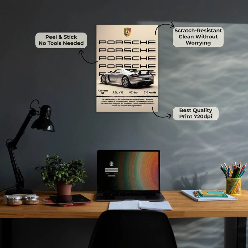 Porsche Powerhouse Wall Poster media 9