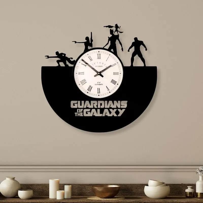 Guardians Of The Galaxy Steel Analog Wall Clock media 1