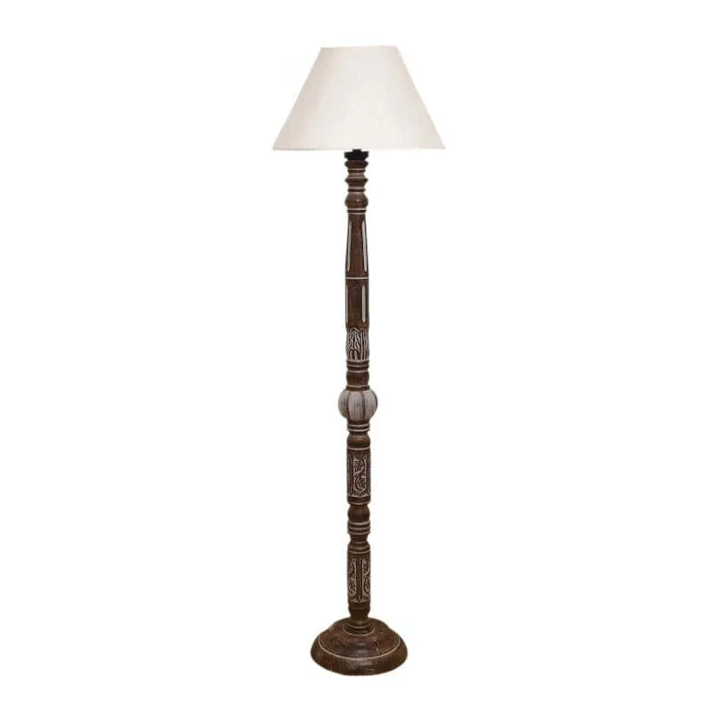 Colton Ezra Floor Lamp - White media 4