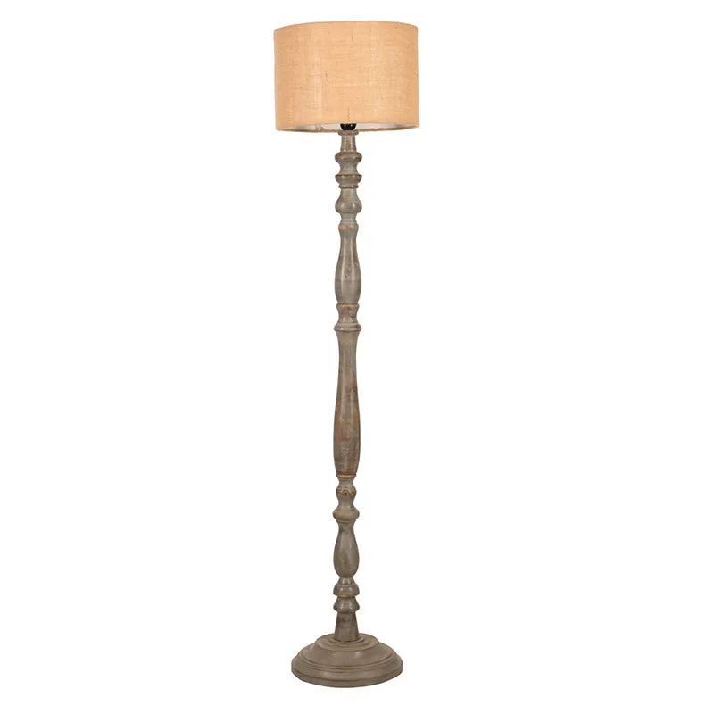 Hewn Floor Lamp - Brown media 4