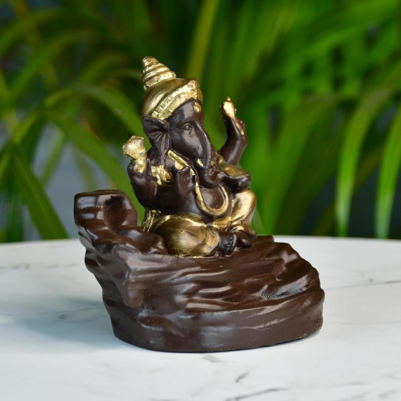 Golden Ganapati Smoke Fountain media 6