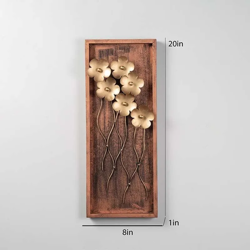 Metallic Bouquet Metal Wall Accent media 6