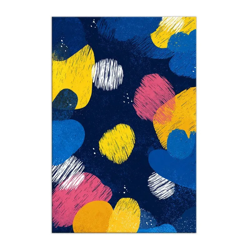 Orbital Joy Abstract Canvas Wall Art media 3