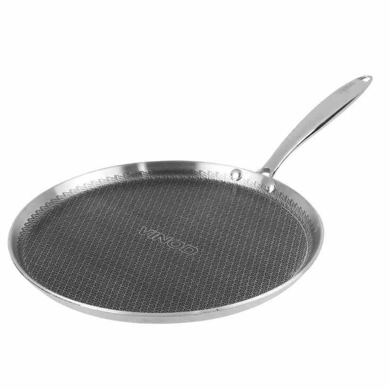 Vinod Velric Stainless Steel Dosa Tawa - 32 cm media 3