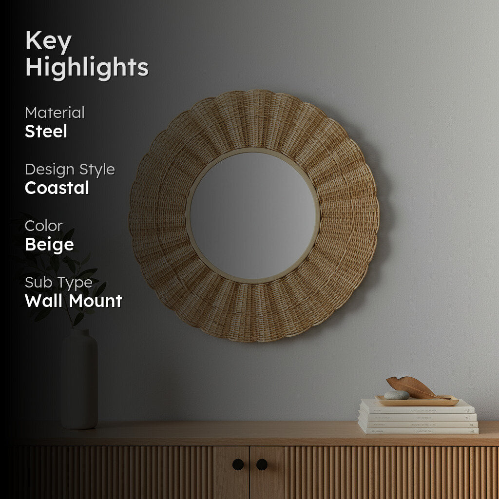 Orange Tree Punke Conical Wall Mirror media 2