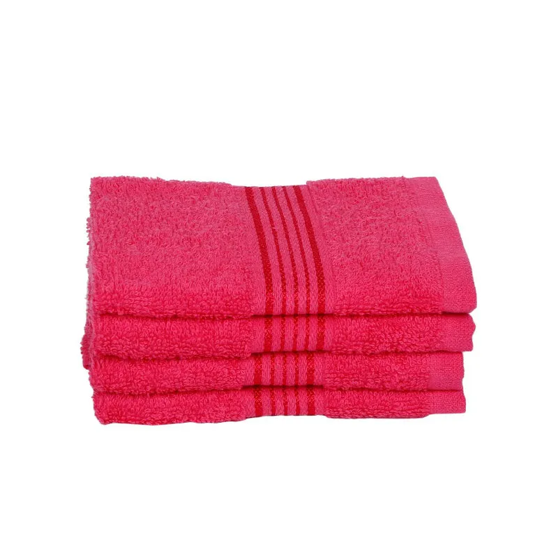 Junia Face Towel (Pink) - Set Of Four media 4