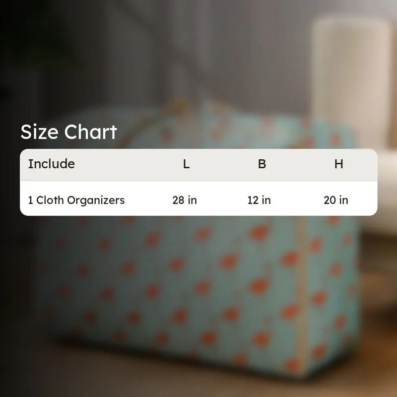 Lorenta Fabric Cloth Organiser - Green media 7