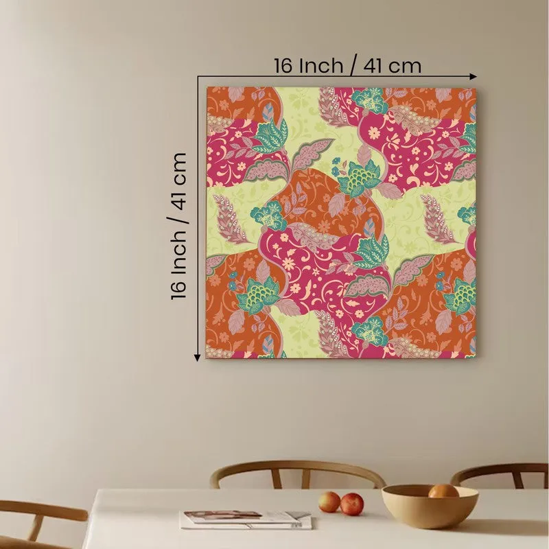 Folk Abstract Canvas Wall Art media 10