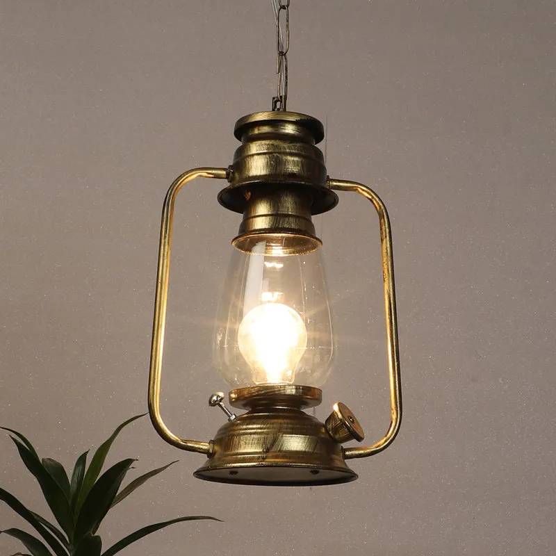Harborlight Iron Ceiling Lamp - Metallic media 1