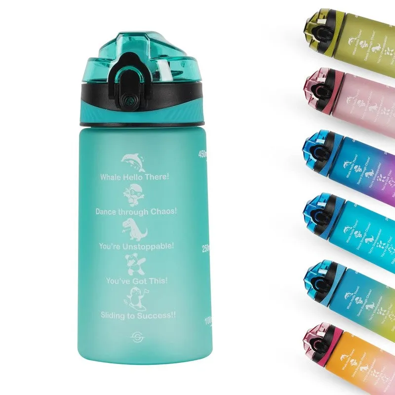 Solara Flexsip Plastic Water Bottle (500 mL) - Blue media 3