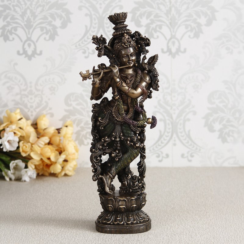 Muralidhar Divine Charm Bronze Idol