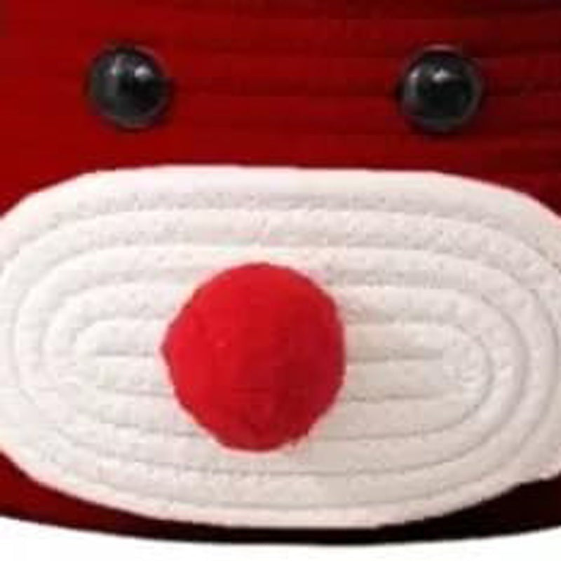 Doggo Dude Kids Cotton Rope Basket - Red & White media 3
