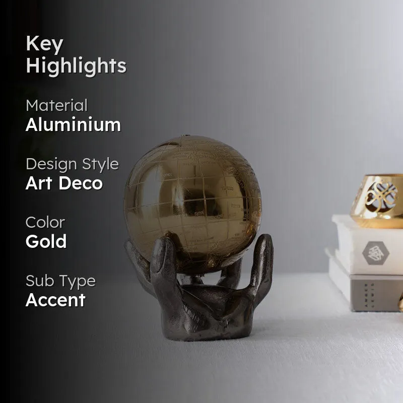 Angelic Handhold Globe Showpiece media 2