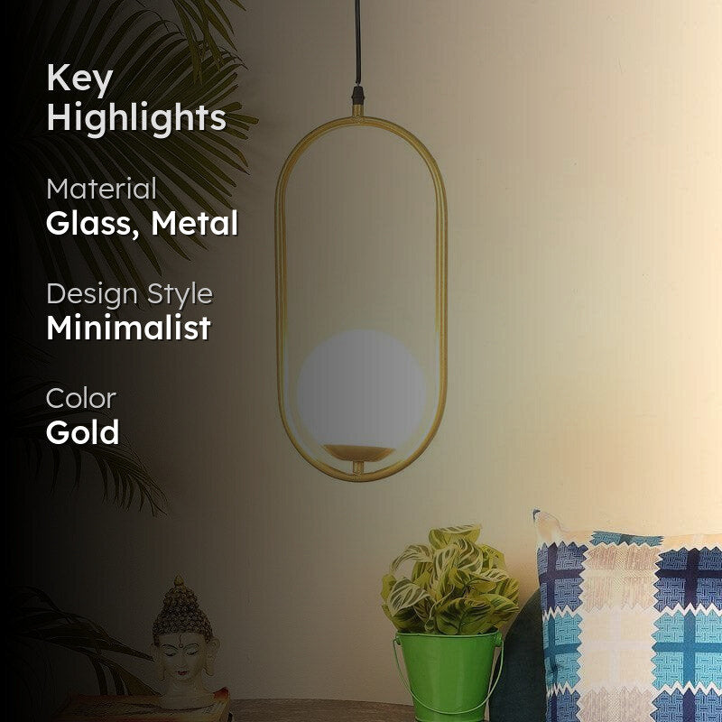 Lucille Moon LED Glass Ceiling Lamp media 2