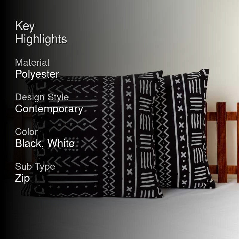 Nazar Na Lage Printed Cushion Cover - Set Of Two media 2