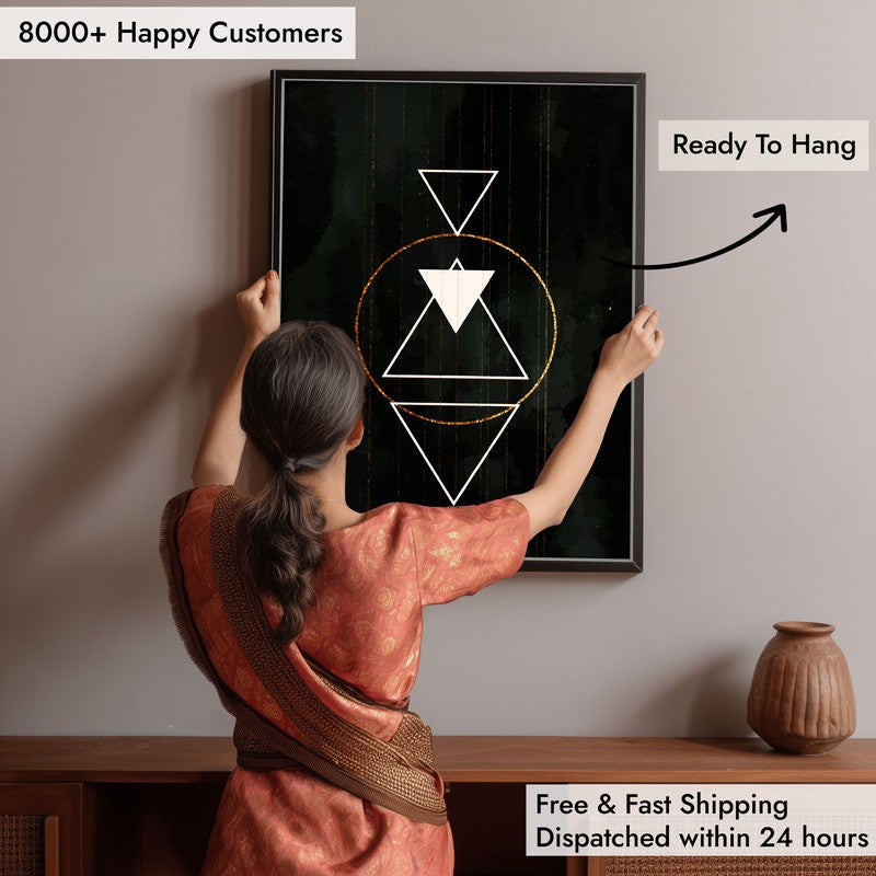 Zenith Whisper Archival Canvas Wall Art - Black Frame media 6