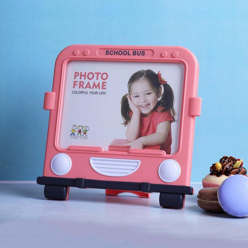 Ride To School Photo Frame - Pink media 3