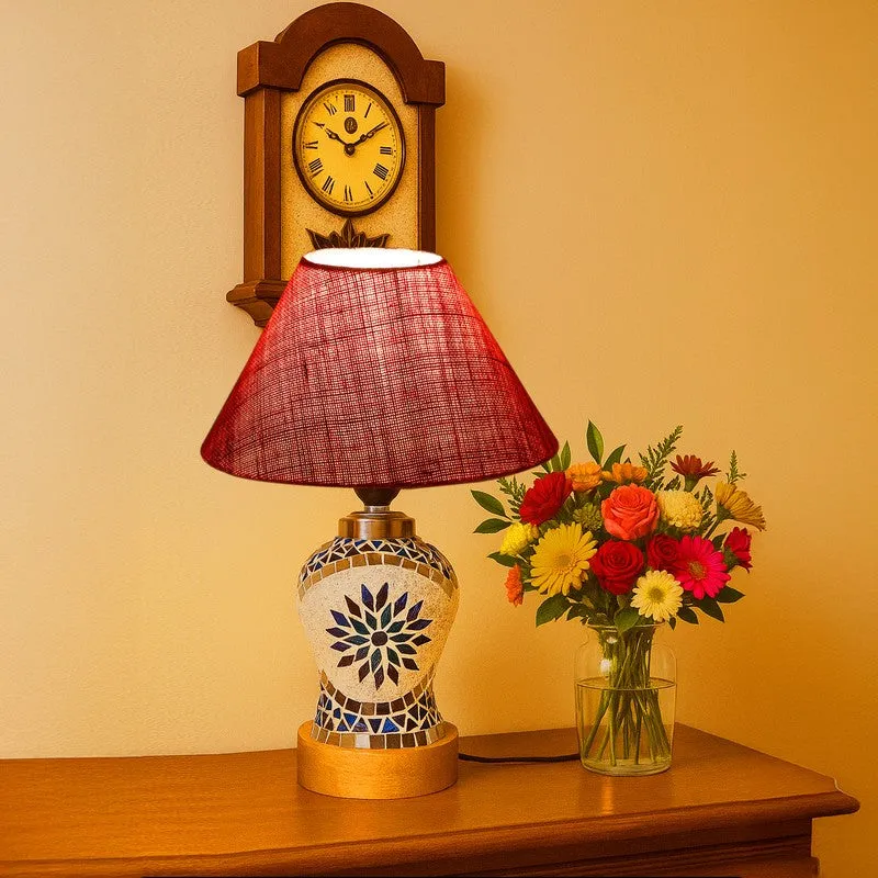 Orvra Wooden Table Lamp - Multicolor media 1