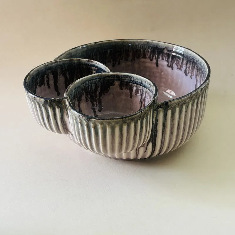 Double Dip Snack Bowl (800 mL) - Pink media 5