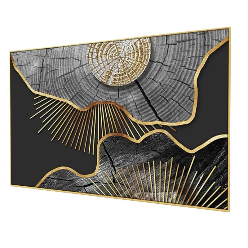 Goldline Canvas Wall Painting With Frame media 5