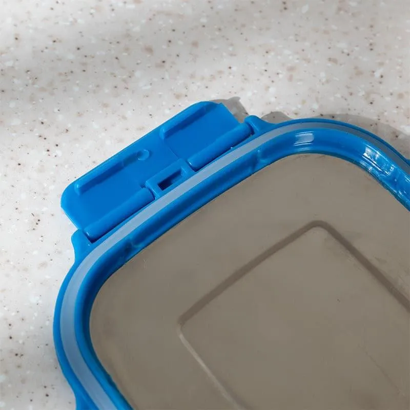 Fresh Savour Microwave Safe Lunch Box (Dark Blue) - 575 mL media 8