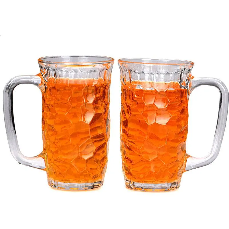 Luka Beer Mug (450 ML) - Set Of Two media 1
