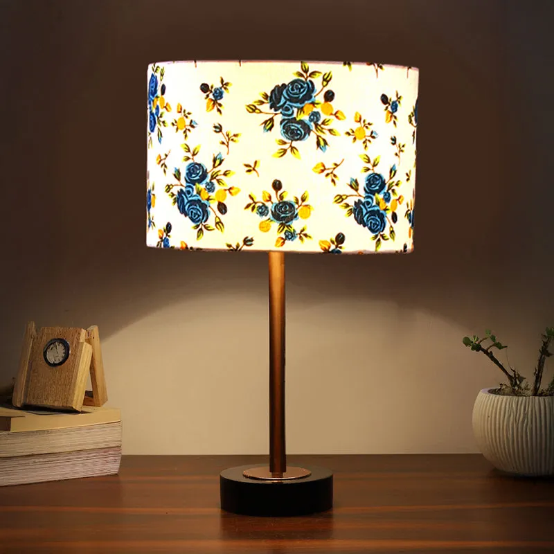 Fleura Wooden Table Lamp - Multicolor media 1