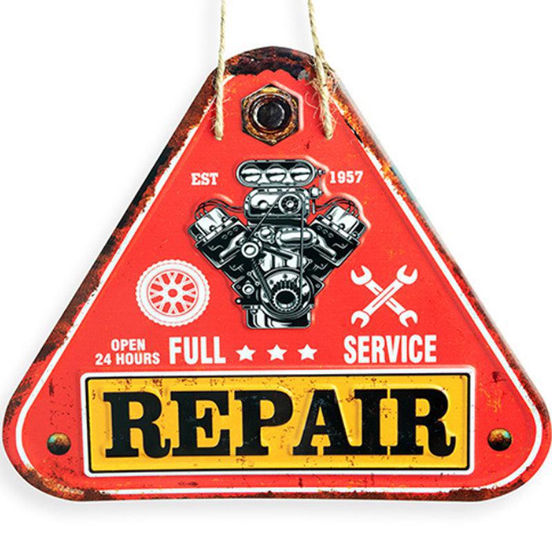Garage Repairs & Services Retro Metal Wall Accent media 3